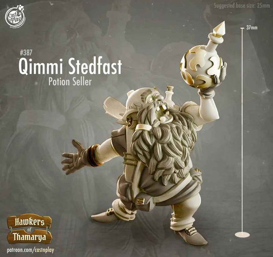 Qimmis Magic & Potions Cart