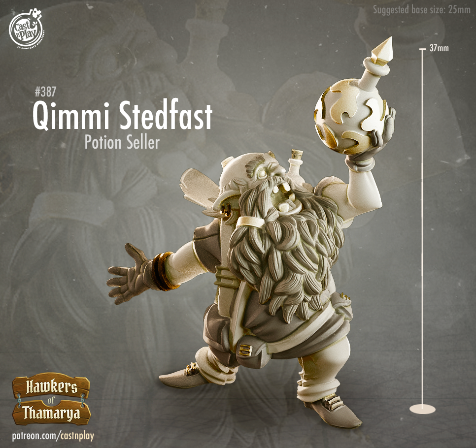 Qimmi Stedfast Potion Seller