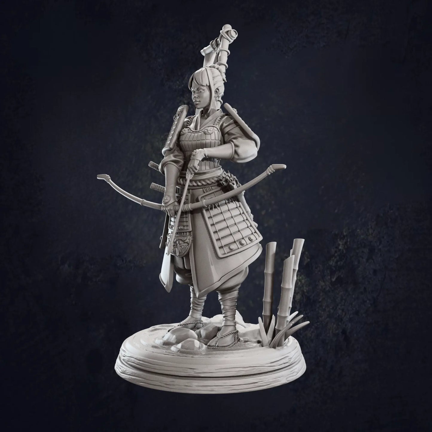Sakura Human Female Archer - The Print Tavern