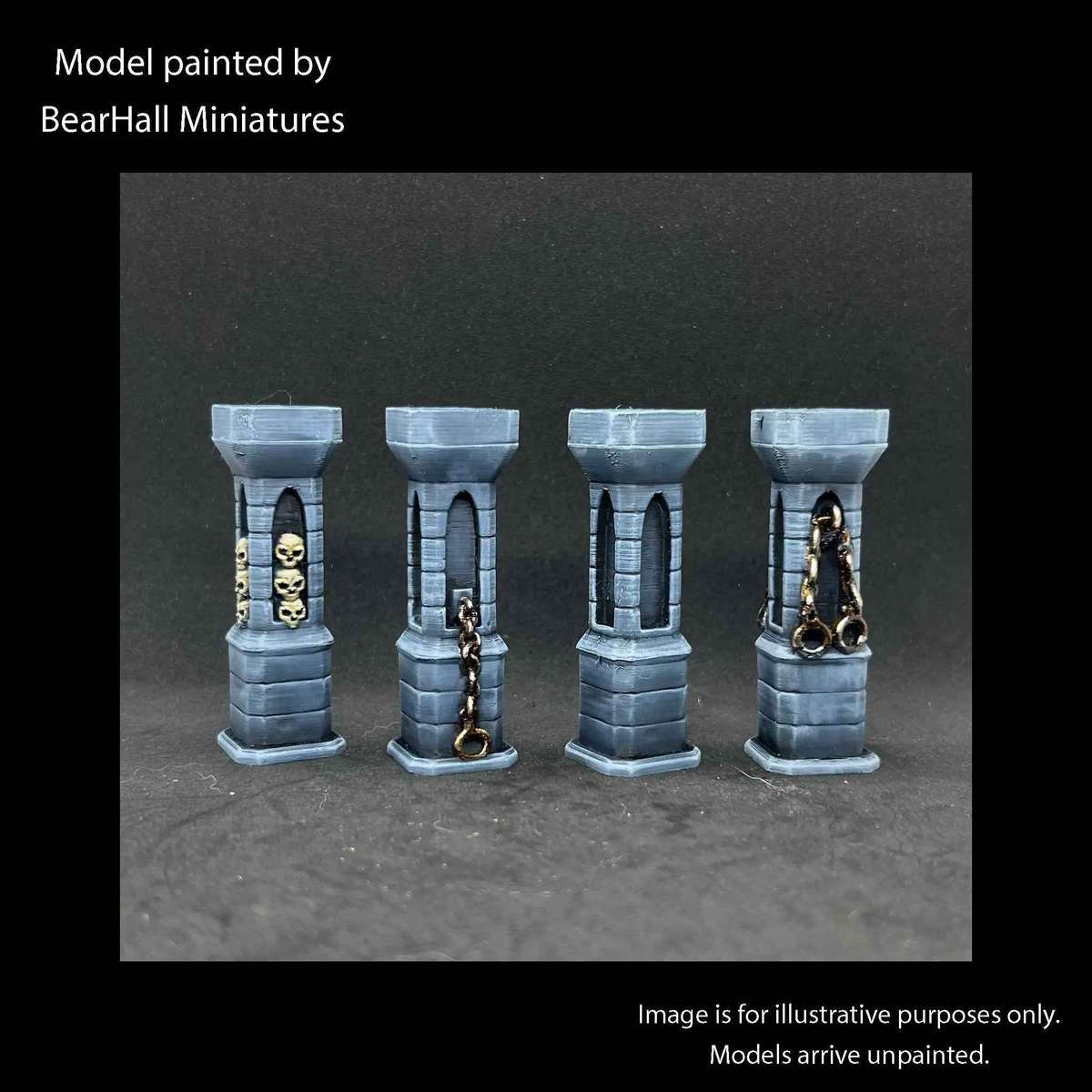 Wood & Stone Pillars