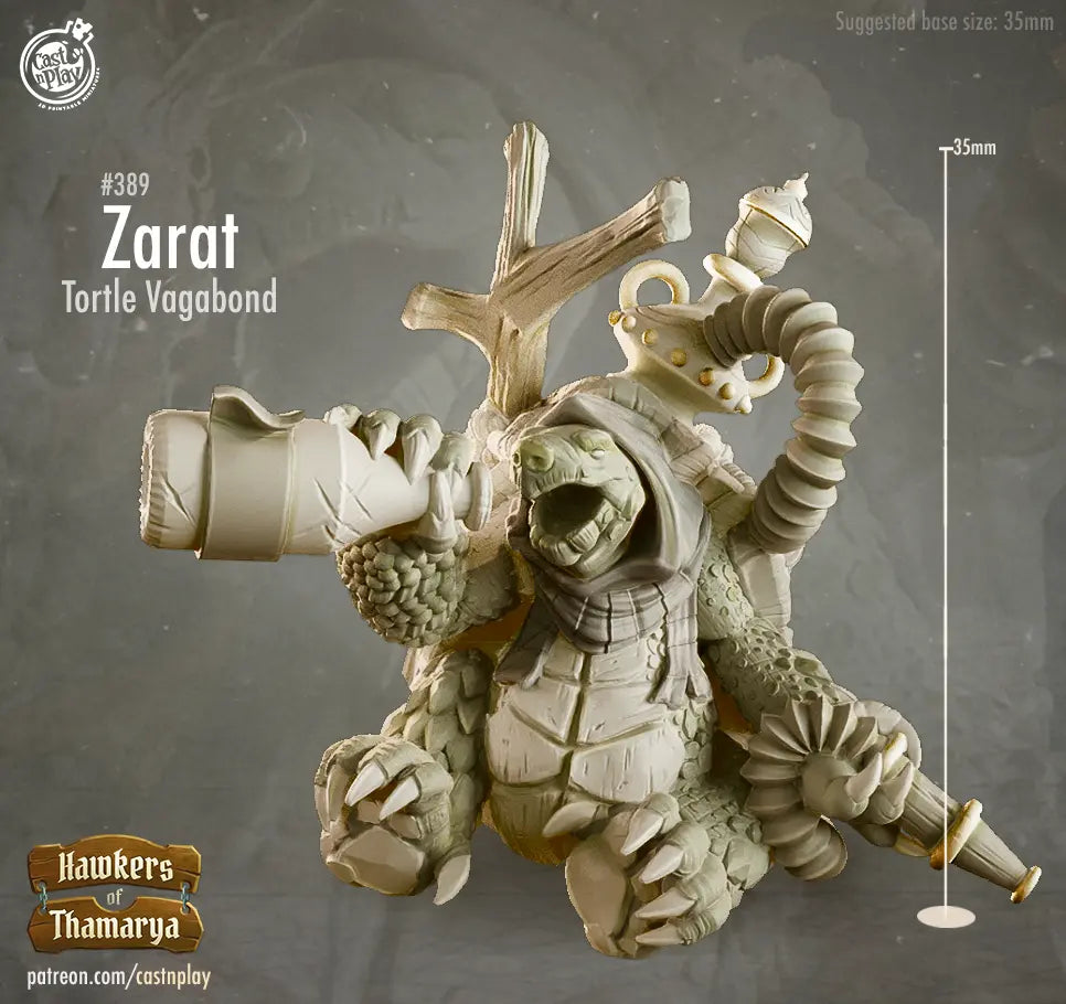 Zarat Tortle Vagabond - The Print Tavern