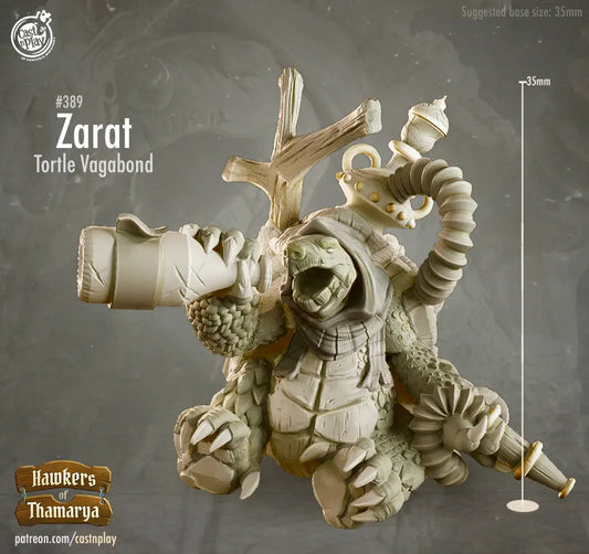 Zarat Tortle Vagabond - The Print Tavern