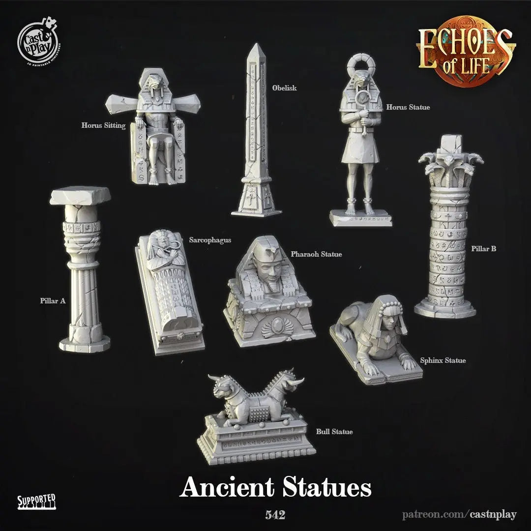 Ancient Statues - The Print Tavern