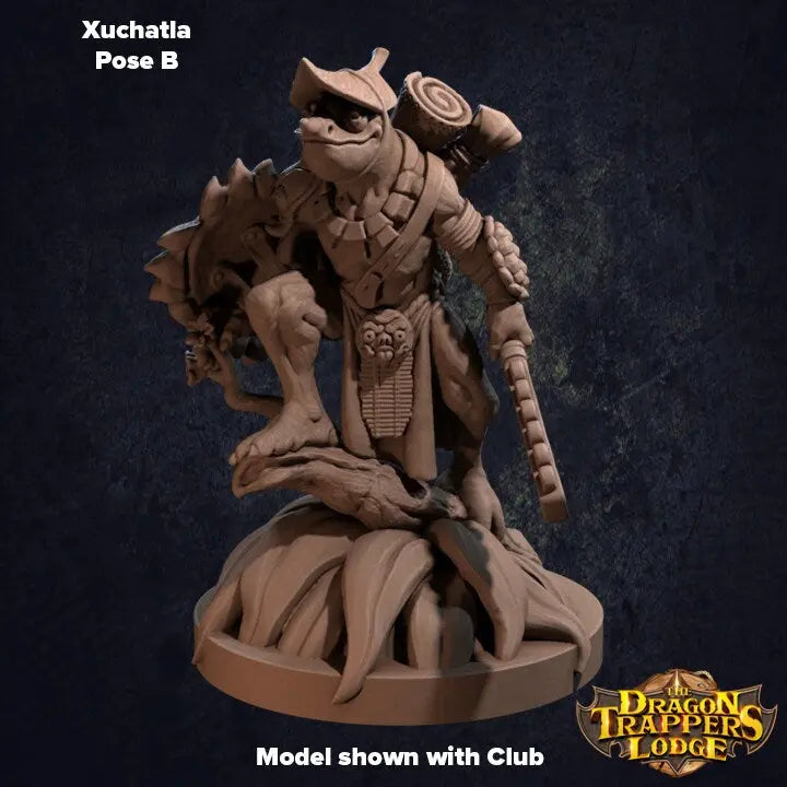 Lizardfolk Xuchatla - The Print Tavern