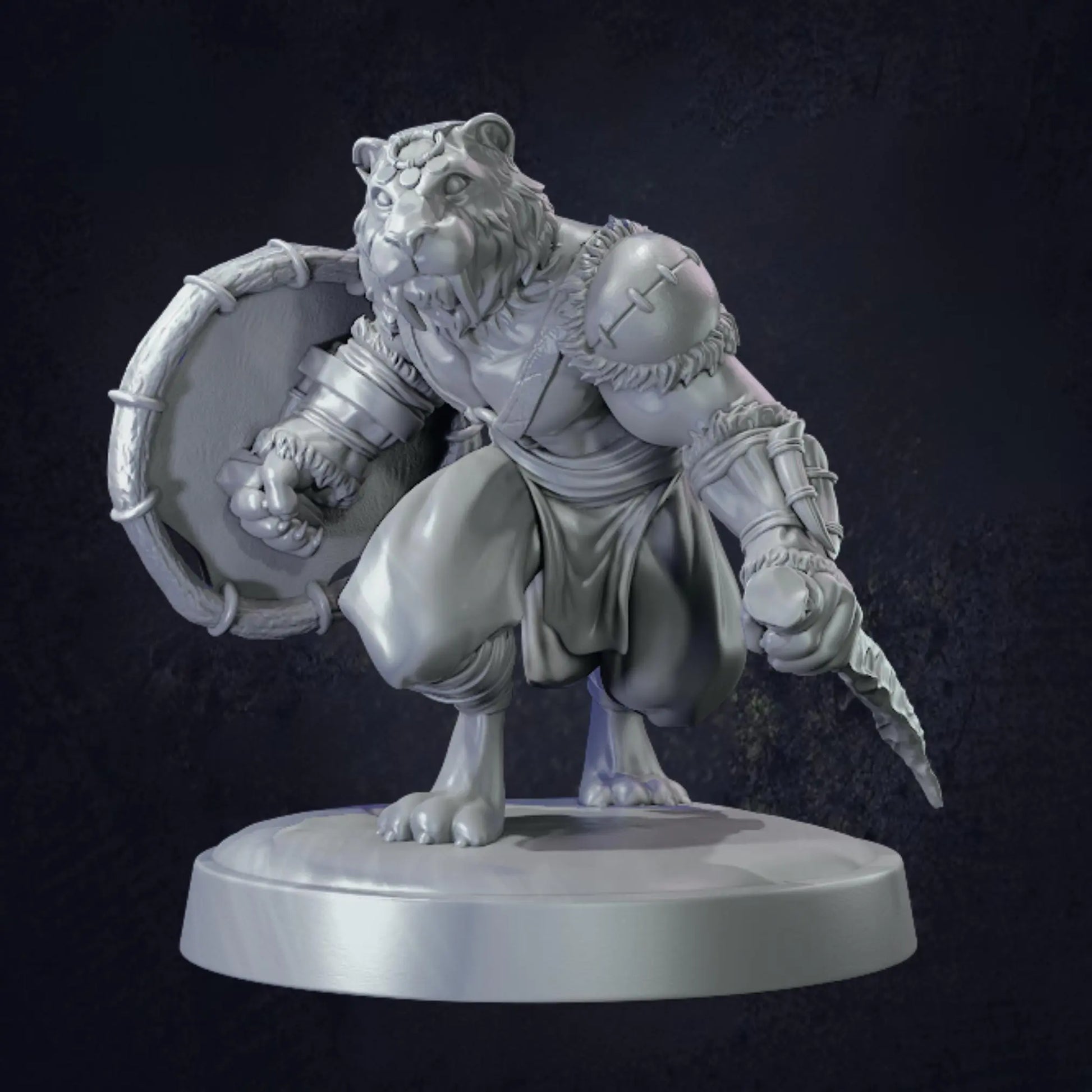 Tigerfolk Sabretooth Fighters - The Print Tavern