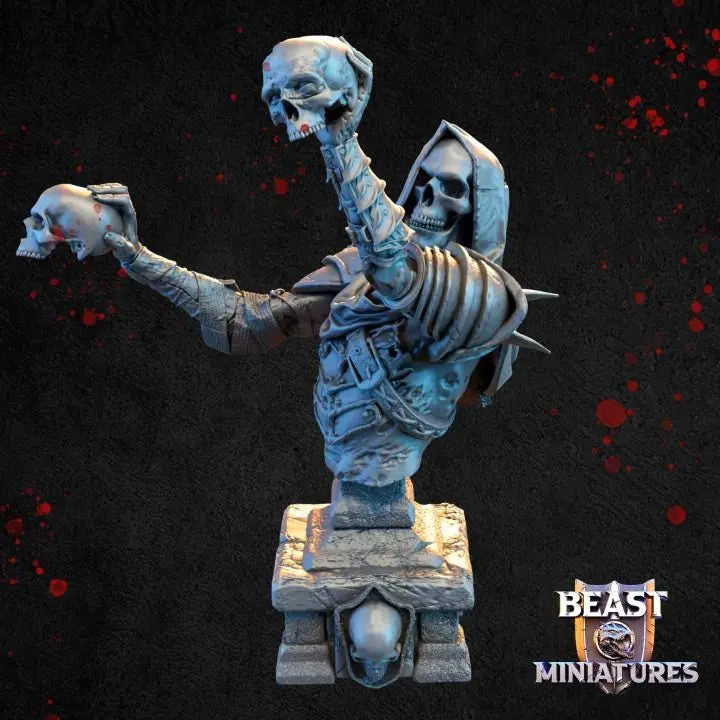 Drathak Skeleton Bust - The Print Tavern