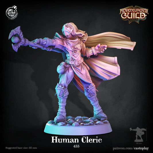 Human Cleric - The Print Tavern