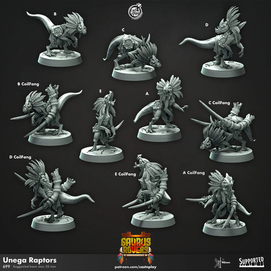 Saurian Raptors - The Print Tavern