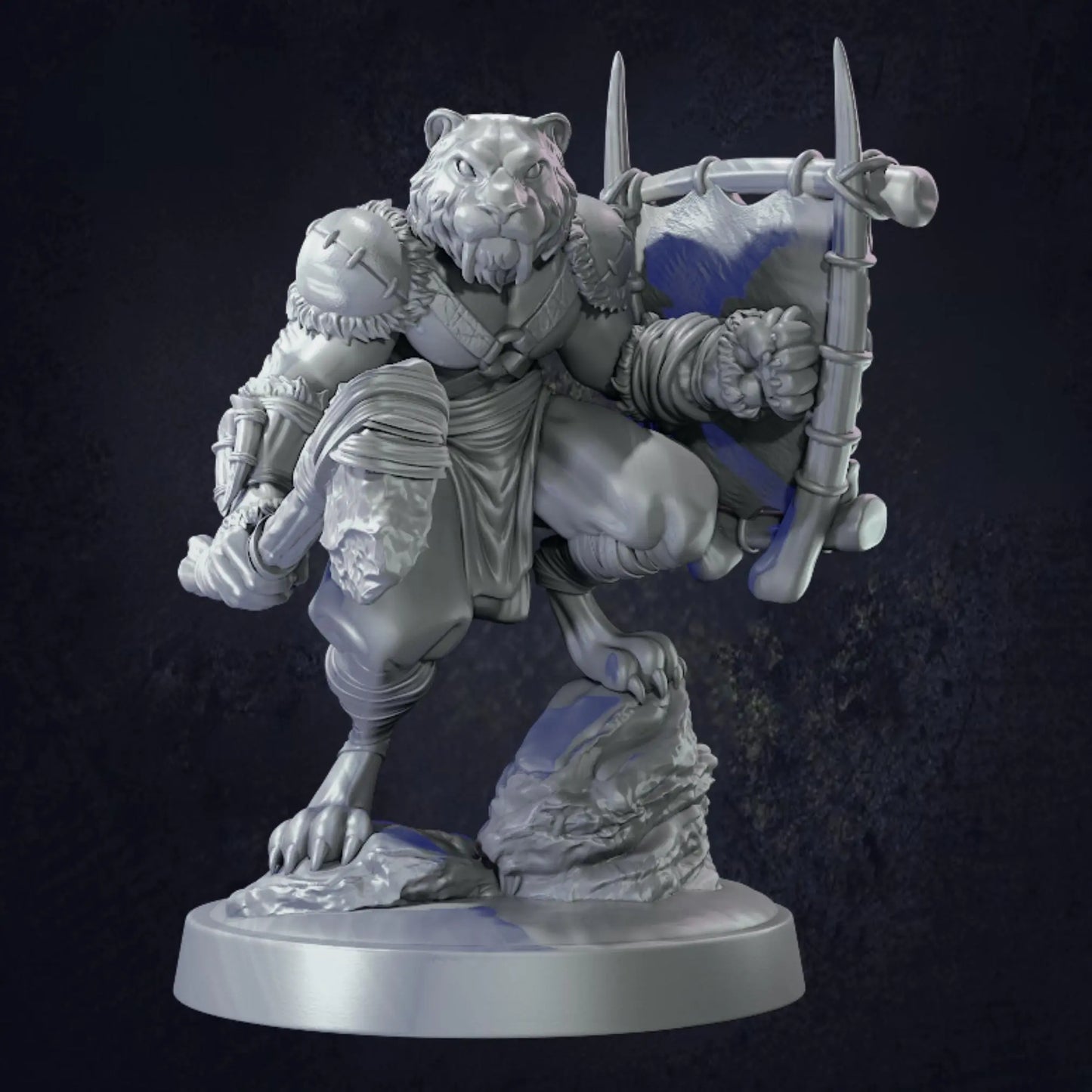 Tigerfolk Sabretooth Fighters - The Print Tavern