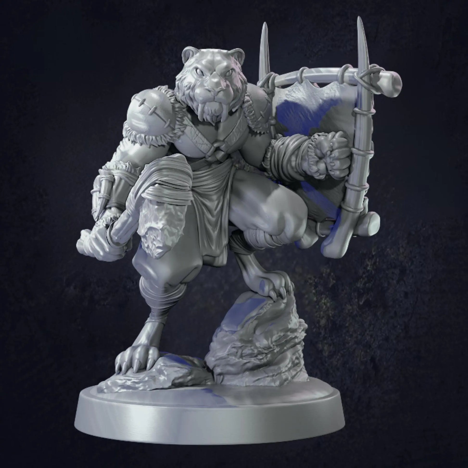 Tigerfolk Sabretooth Fighters - The Print Tavern