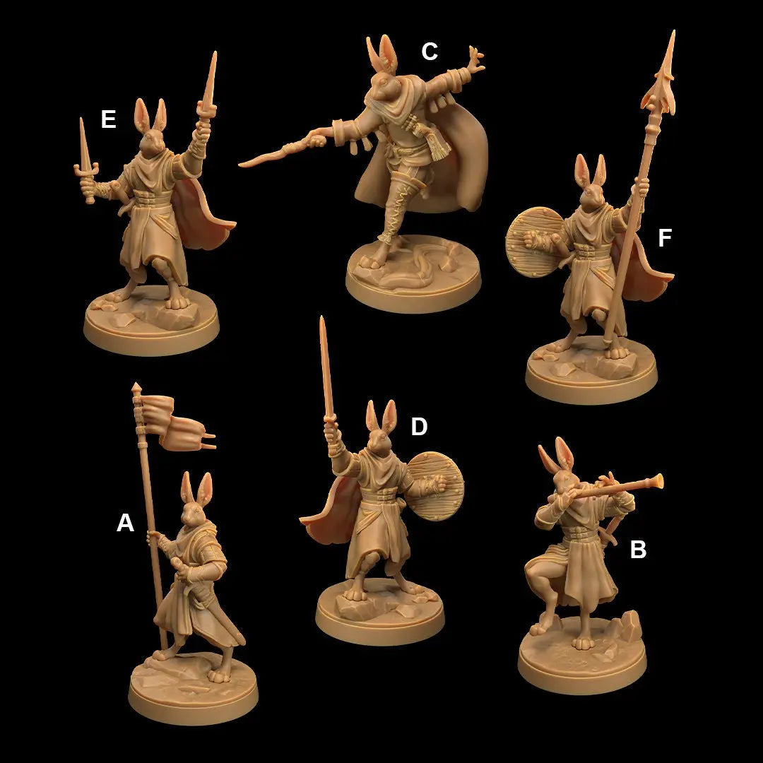 Rabbitfolk Heroes - The Print Tavern