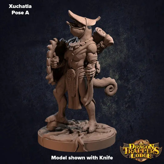 Lizardfolk Xuchatla - The Print Tavern
