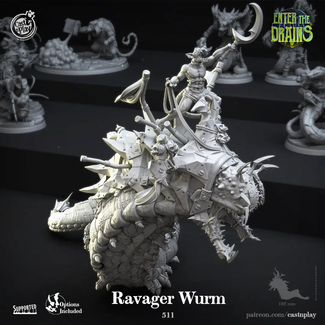 Ravager Wurm - The Print Tavern