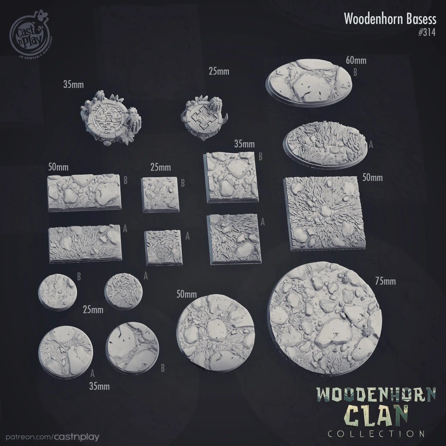 Woodenhorn Clan Bases - The Print Tavern