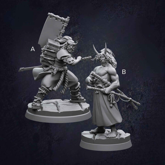 Katana Oni Warrior Miniature
