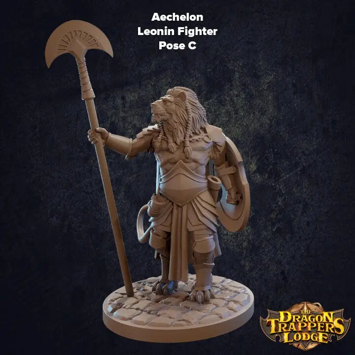 Leonin Aechelon the Fearless - The Print Tavern