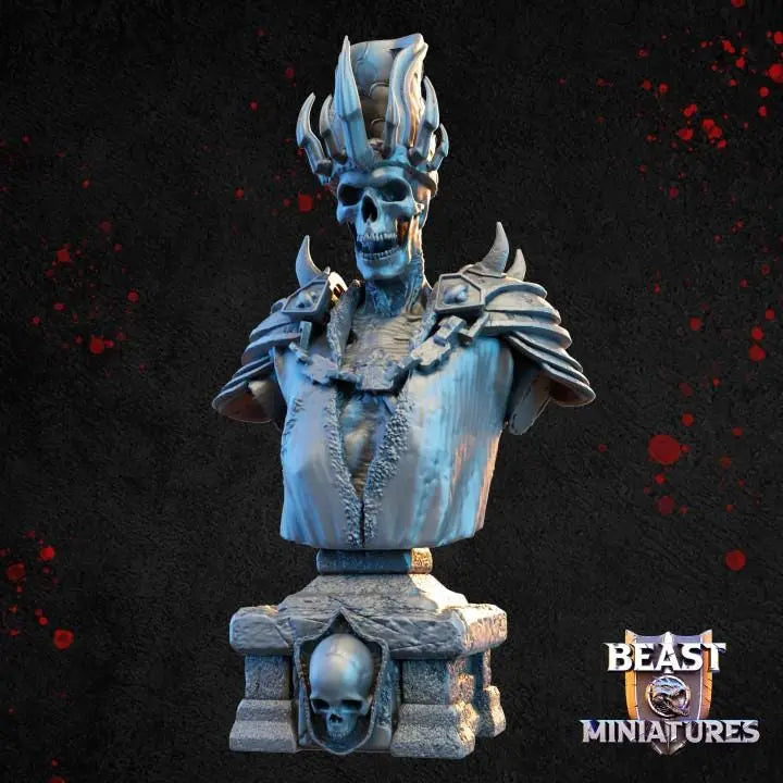 Vorrak Skeleton Cleric Bust - The Print Tavern