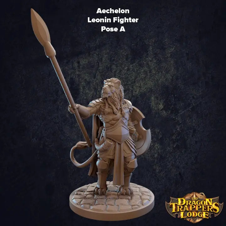 Leonin Aechelon the Fearless - The Print Tavern