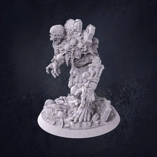 Tombstone Golem - The Print Tavern D&D RPG Miniature