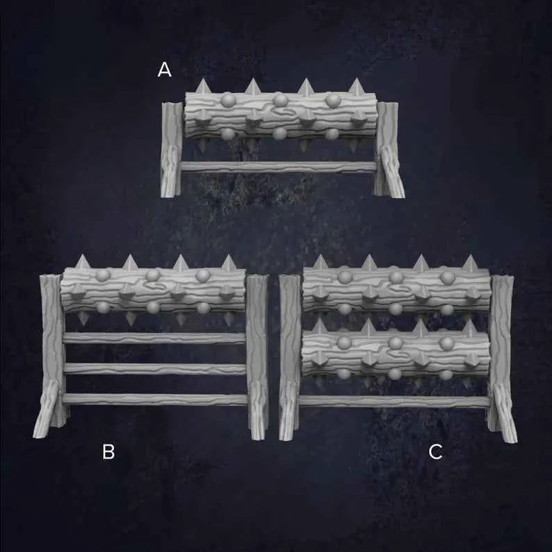 Spikey Log Training Obstacle