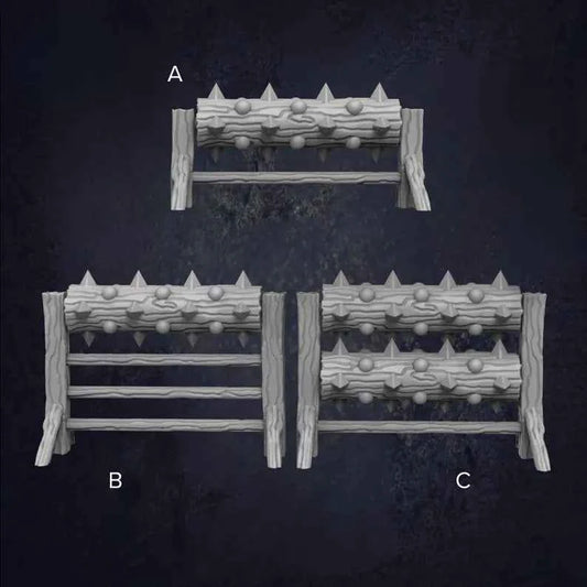 Spikey Log Training Obstacle