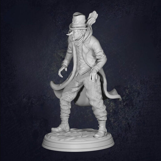 Frosty Scrooge the Christmas Thief - The Print Tavern D&D RPG Miniature