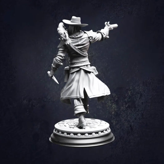 Vampire Hunter Arkham - The Print Tavern D&D RPG Miniature