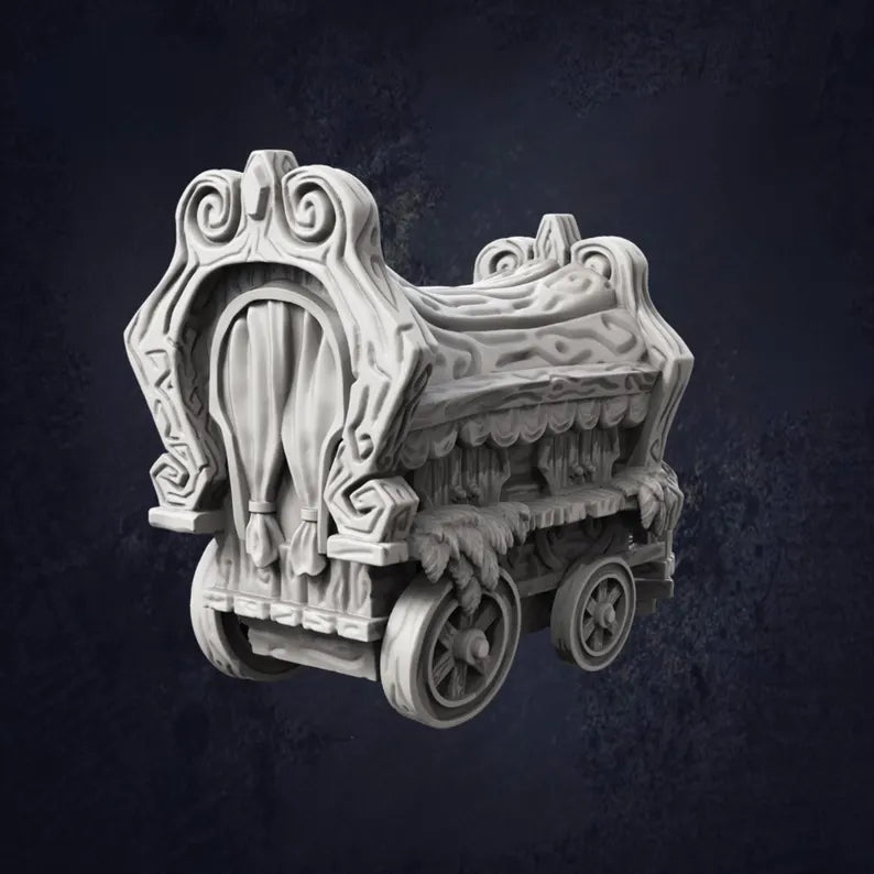 Carnival Wagon - The Print Tavern D&D RPG Miniature