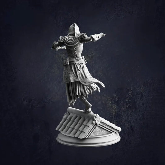 Psionic Rogue Karena - The Print Tavern D&D RPG Miniature
