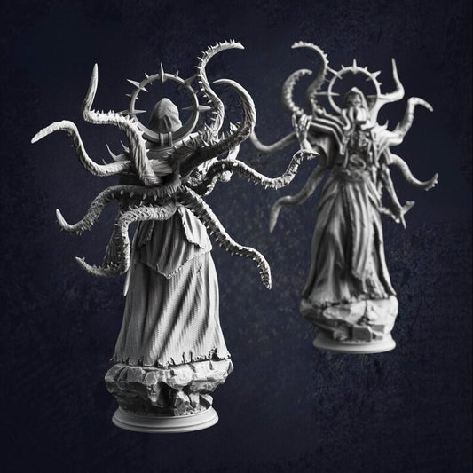 Lich Flayer Hendrak - The Print Tavern D&D RPG Miniature