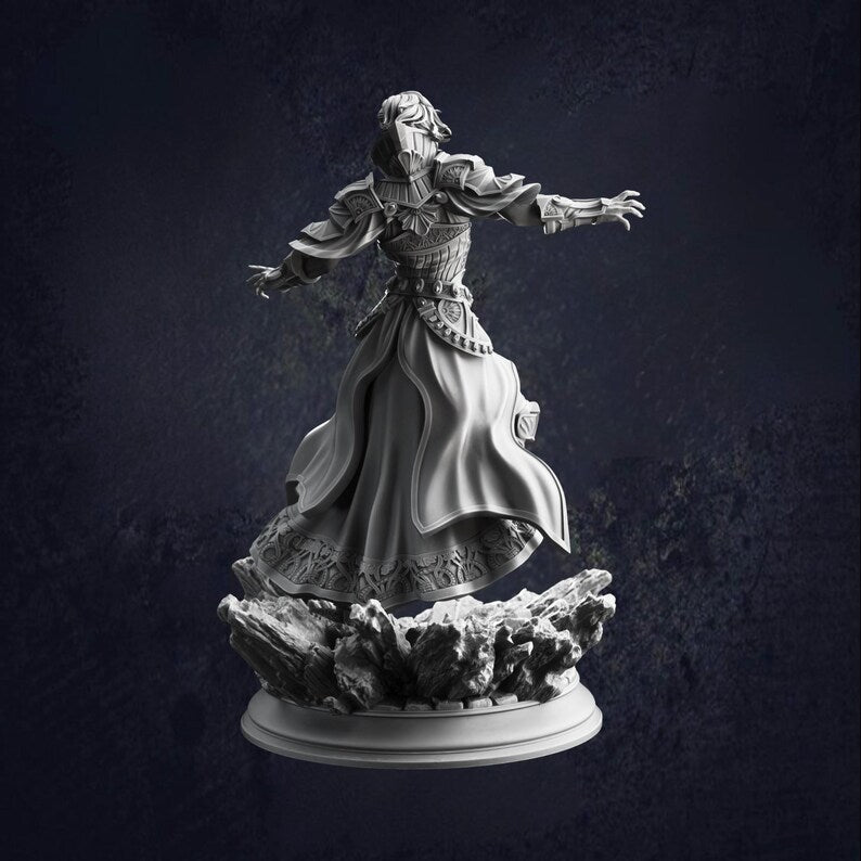 Female Psionic Warlock Violet