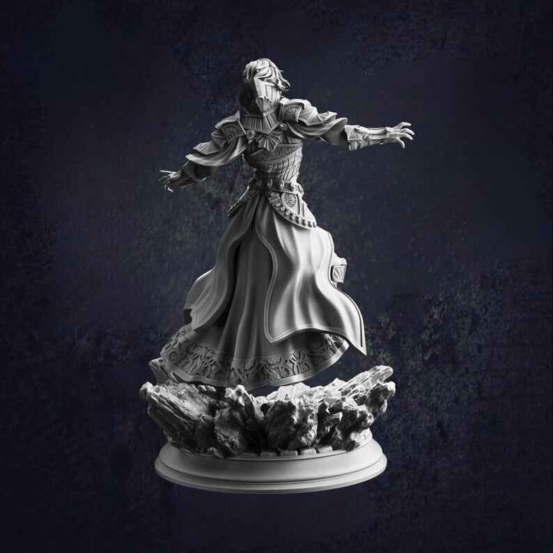 Female Psionic Warlock Violet
