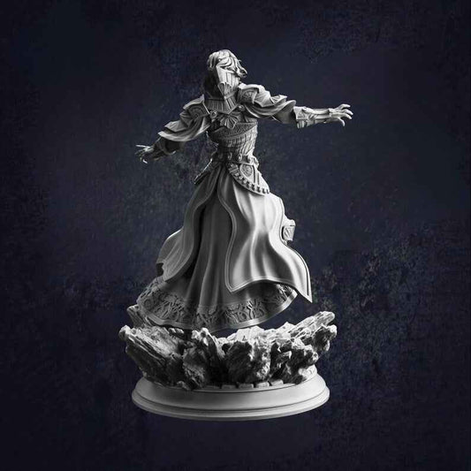 Female Psionic Warlock Violet