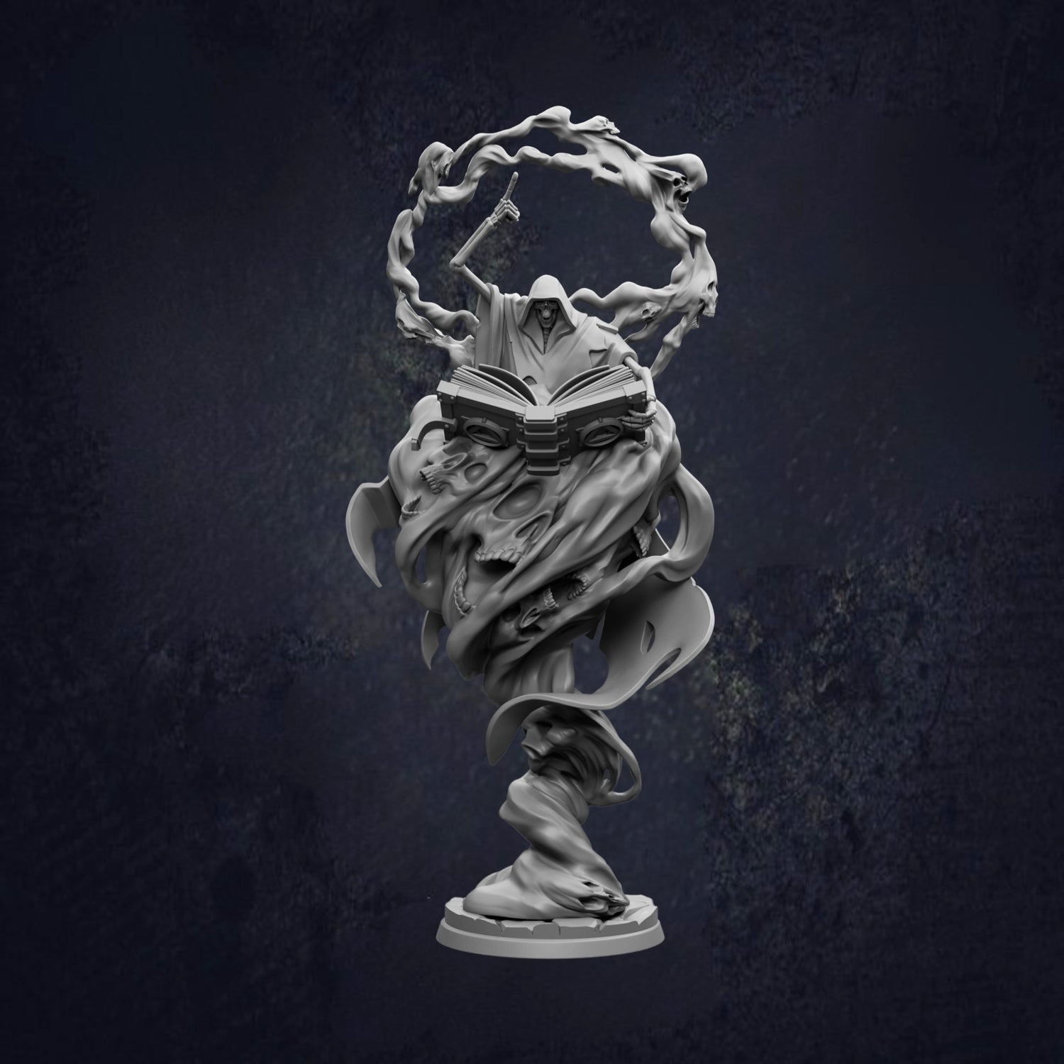 Ascended Seer: Skeletal Lich Warlock Miniature Spotlight