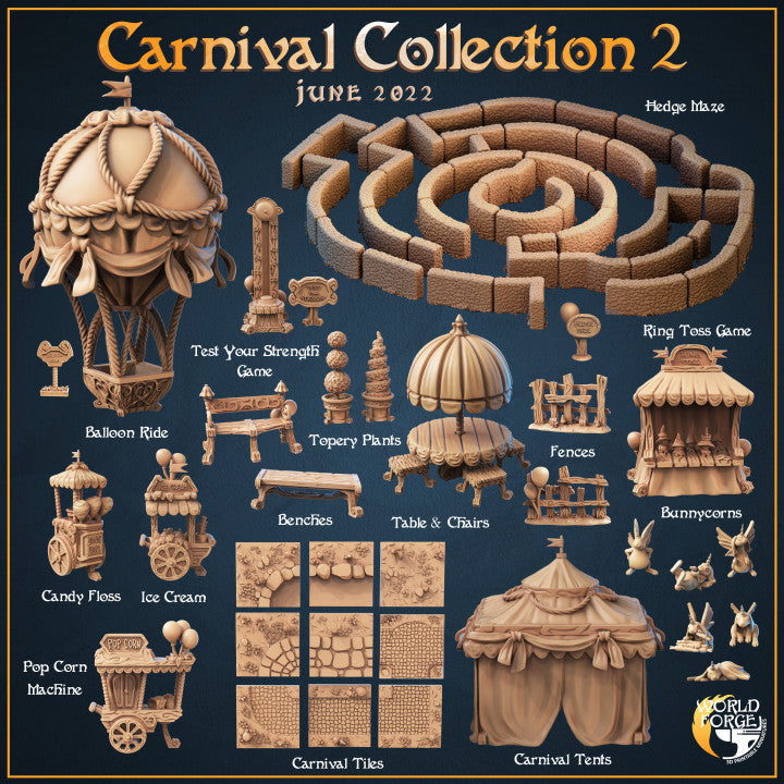 Mirthlight Carnival Part 2 - The Print Tavern D&D RPG Miniature