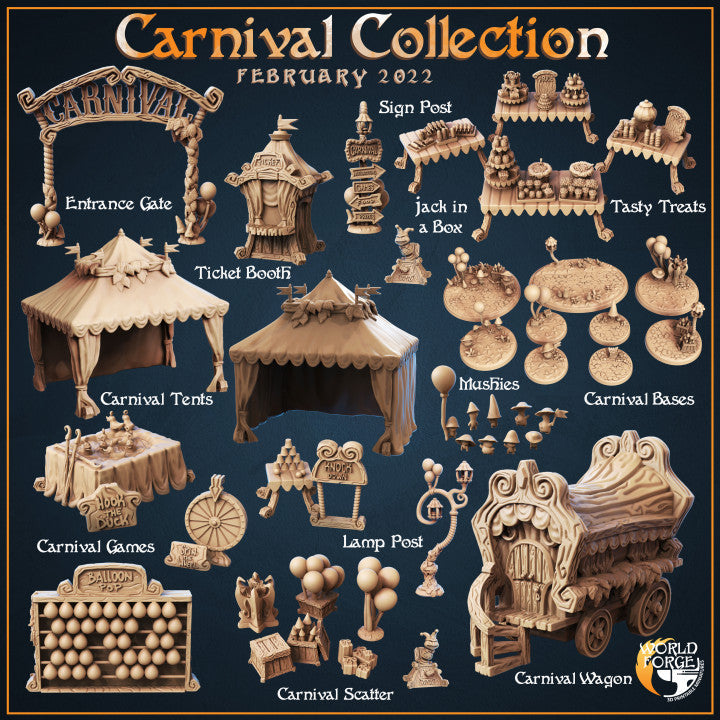 Mirthlight Carnival Part 1 - The Print Tavern D&D RPG Miniature
