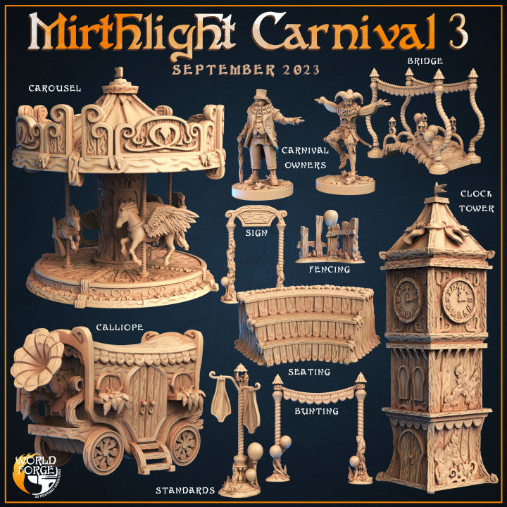 Mirthlight Carnival Part 3 - The Print Tavern D&D RPG Miniature