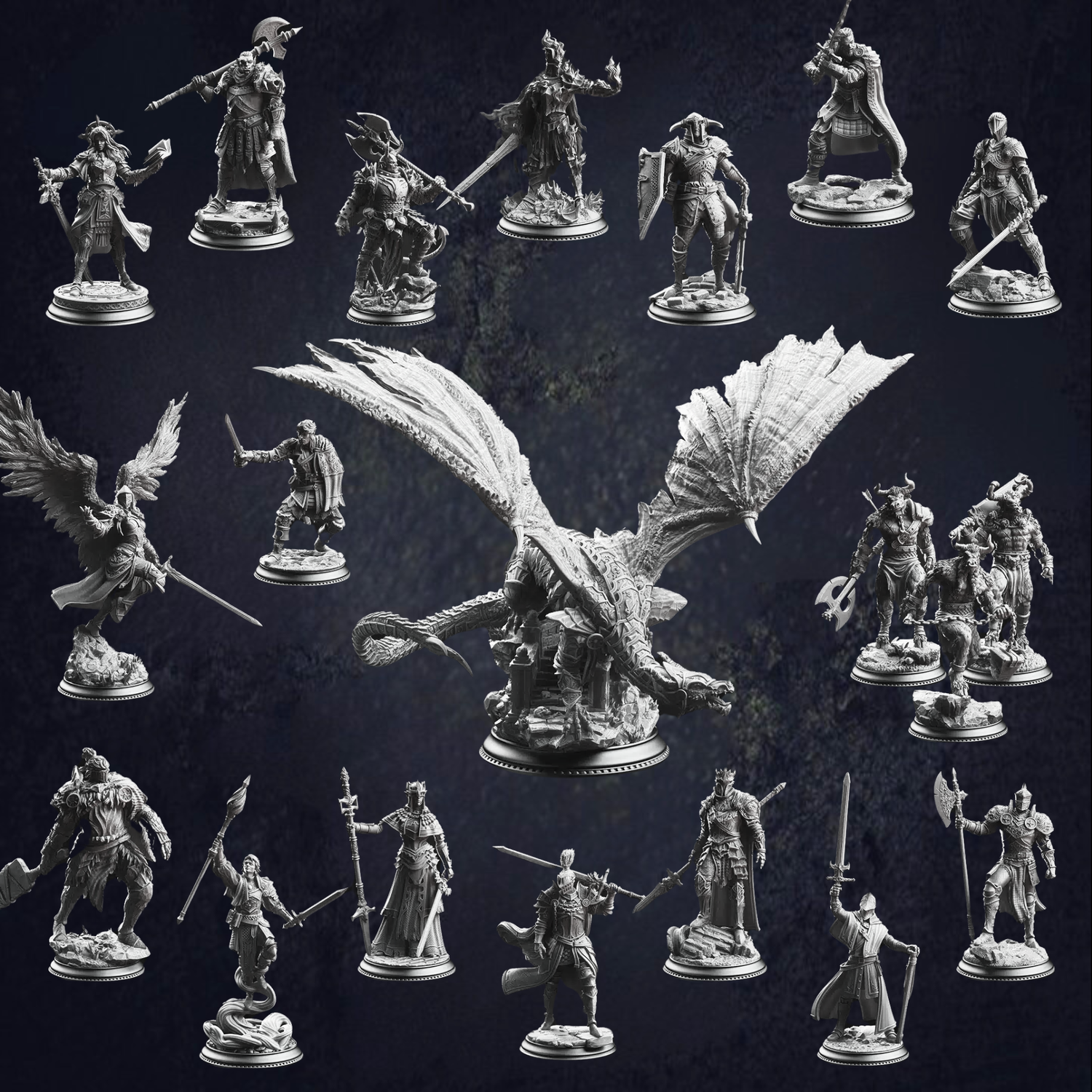 A Grim Siege (April 2025) - The Print Tavern D&D RPG Miniature