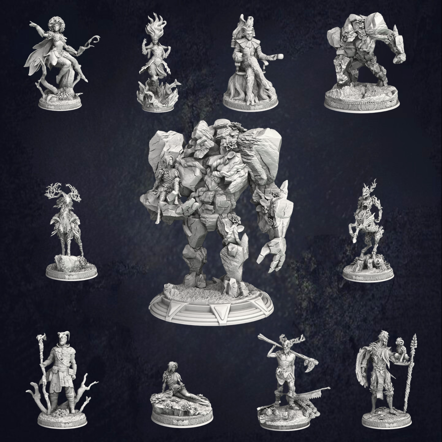 Guardians of the Fey (September 2021) - The Print Tavern D&D RPG Miniature