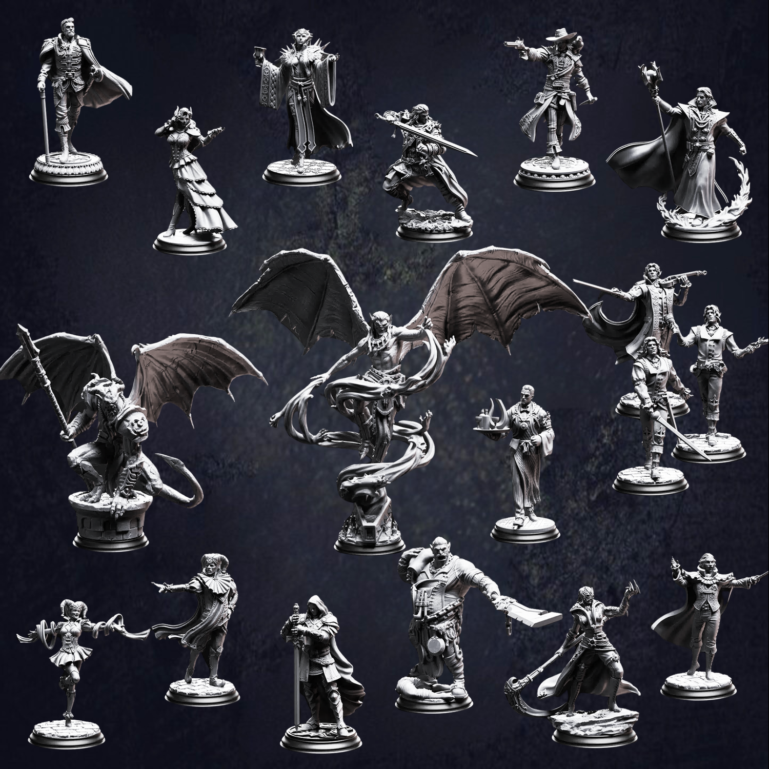 Crimson Masquerade (September 2025) - The Print Tavern D&D RPG Miniature