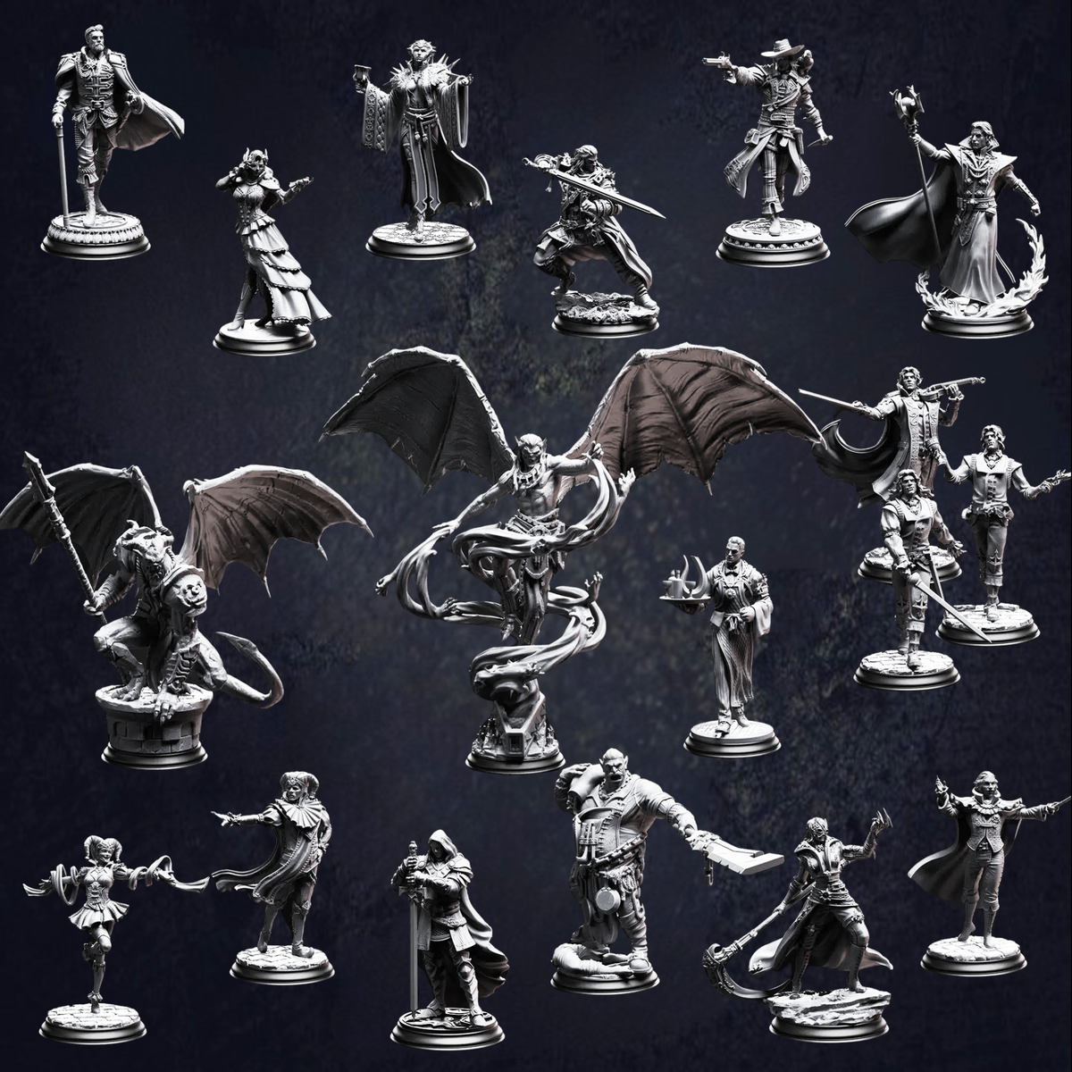 Crimson Masquerade (September 2025) - The Print Tavern D&D RPG Miniature