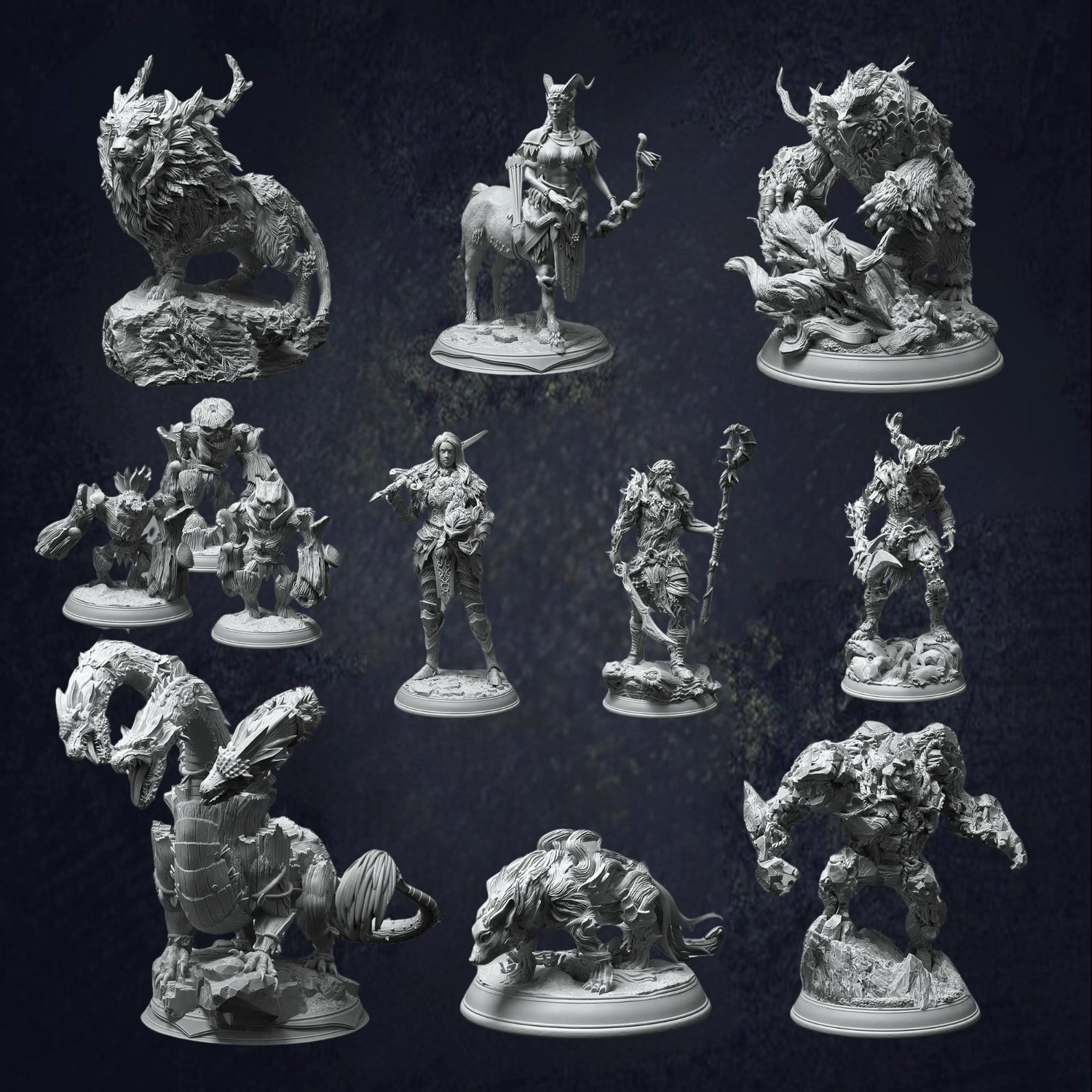 Feywalkers (December 2022) - The Print Tavern D&D RPG Miniature