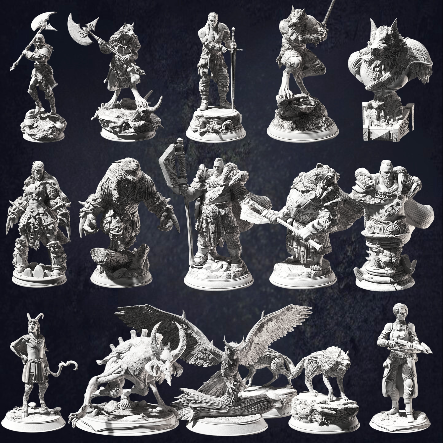 Call of The Moon (September 2022) - The Print Tavern D&D RPG Miniature