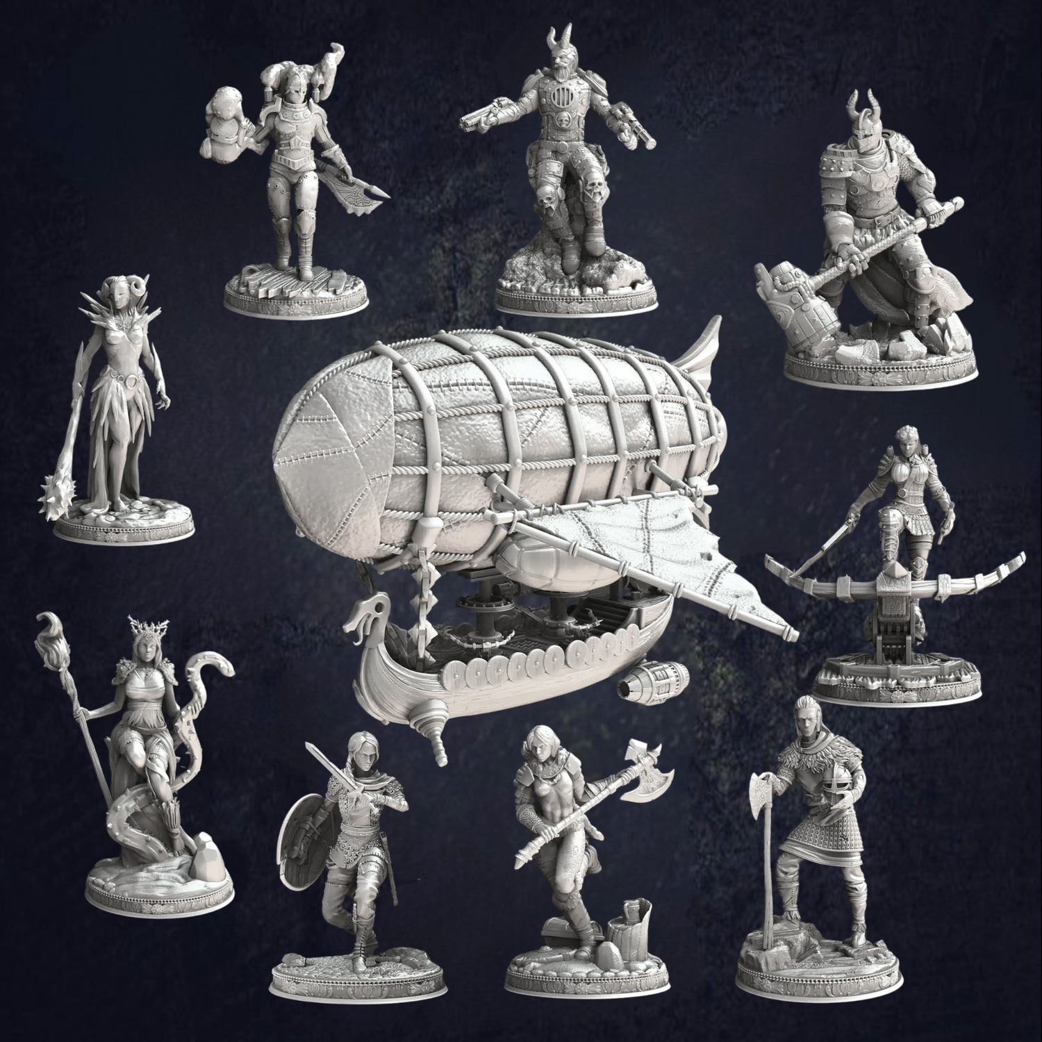 Raiders of Alimroth (June 2021) - The Print Tavern D&D RPG Miniature
