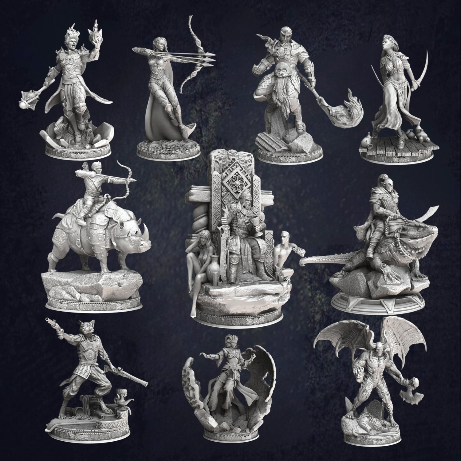 Sands of Sudd Tohst (July 2021) - The Print Tavern D&D RPG Miniature