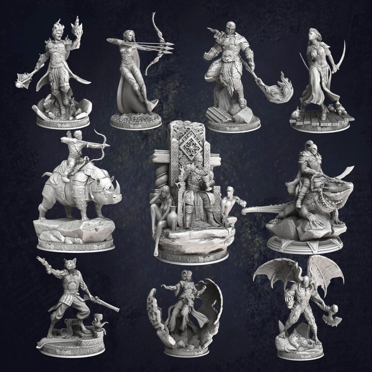 Sands of Sudd Tohst (July 2021) - The Print Tavern D&D RPG Miniature