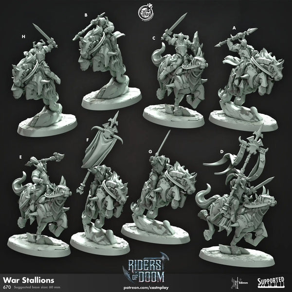 Death Knight War Stallions - The Print Tavern