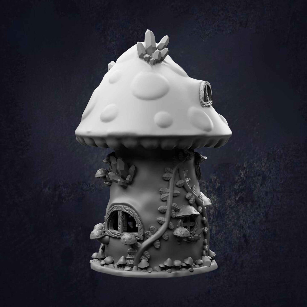 Mushroom House - Fantasy Woodland Cottage Terrain