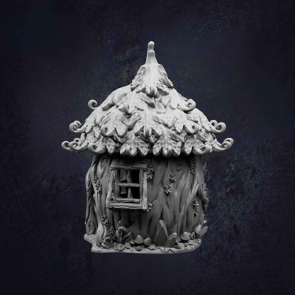 Leaf House - Fantasy Woodland Cottage RPG Terrain