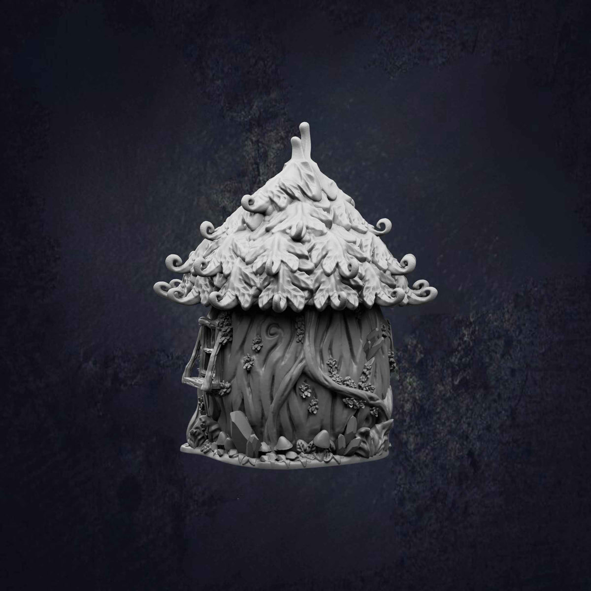 Leaf House - Fantasy Woodland Cottage RPG Terrain